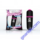 Super Sweet Bullet Vibrator Black Rock Candy Water Resistant