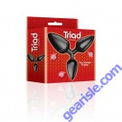 Butt Plug Icon Brands The 9's Triad 3 Way Smooth box