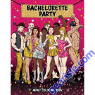 Wood Rocket Bachelorette Party Adults Coloring Book 24 Pages