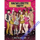 Wood Rocket Bachelorette Party Adults Coloring Book 24 Pages