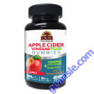 OKAY Gummies Apple Cider Vinegar Plus 48 Count Apple Flavor Probiotics bottle