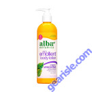 Alba Botanica unscented body lotion bottle