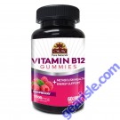 OKAY Gummies Vitamin B12 60 Count Raspberry Energy Support Supplement bottle