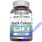 Black Cohosh 540mg 120 Caps Female Hormonal Balance 