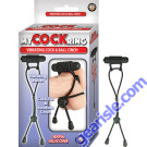 Vibrating Cock and Ball Cinch Silicone My Cock Ring 