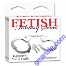 Fetish Fantasy Series Beginner's Metal Cuff's By Pipedream