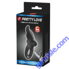 Pretty Love Vibrant Penis Ring 10 Functions Silicone box