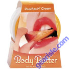 Body Butter Peaches N Cream 4 Oz Body is a Sweet Wonderful Thing Taste