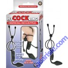My Cock Ring Vibrating Ball Cinch and Buttplug Silicone