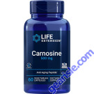 Life Extension Carnosine 500mg front
