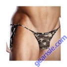 Pro Mesh Camo Side Tie Bikini Blueline BLM009