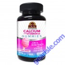 OKAY Gummies Calcium Vitamin D 60 Cnt Cotton Candy Flavor Joint Health bottle