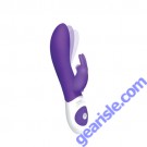 The Come Hither Silicone Rabbit Waterproof Purple