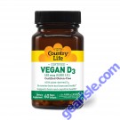 Country Life Vegan D3 5000 IU bottle