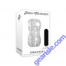 Crackle Rechargeable Compact Stroker Clear