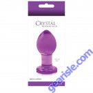 Nsnovelties Crystal Premium Glass Plug