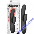 Devine Vibes Heat Up Clit Licker Black