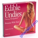 Edible Undies Dessous Mangeables Sensuous With Taste Passion Fruit