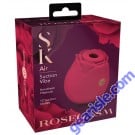 XGEN Secret Kisses Rosegasm Air Suction Rose Vibrator box