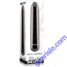Evolved Real Simple Rechargeable Black Chrome Bullet Vibrator box