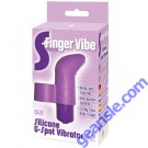 Icon The 9'S S Finger Vibe Silicone G Spot Vibrator Purple box