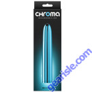 NS Chroma Teal Rechargeable Bullet Vibrator Waterproof box