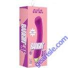 Blush Aria Bangin' AF Silicone Finger Vibrator Purple box