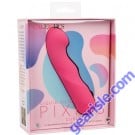 CalExotics Pixies Curvy Liquid Silicone Waterproof Mini Vibrator box