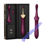 Zalo Bess Rechargeable Silicone Vibrator Velvet Purple box