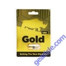 Gold 14K Rhino Male Sexual Enhancement Gold Pill