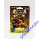 Back of the Gold Hammer 19000 card: Supplement Facts panel, barcode and distributor address