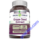 Grapeseed Extract 16,000 mg 240 Veggie Caps Amazing Formulas 