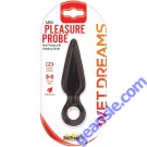 Mini Pleasure Probe Vibrating 1 Speed Black Wet Dreams