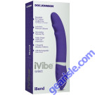 Silicone Ivibe Ibend Purple Vibrator