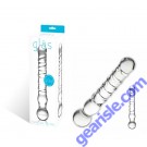 Glas Joystick Clear Handmade Glass Dildo