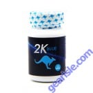 Kangaroo 2K Blue Mega 3000 Male Enhancements 12 Pills Bottle 