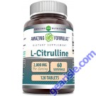 L Citrulline 2000mg 120 Tablets Sexual Health Amazing Formulas