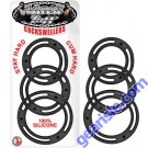 MACK TUFF CocksWellers Black 100% Silicone