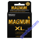Trojan Magnum XL Condoms 3Pk