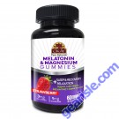 OKAY Gummies Melatonin Magnesium 60 Count Strawberry Sleep Support bottle