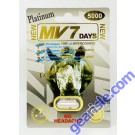 MV 7 Days Platinum 5000mg  Male Sexual Enhancement  Pill