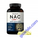 NAC Quercetin Supplement Bottle