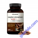 NatureBell Ceylon Cinnamon and Bitter Melon Capsules