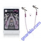 Purple Chain Nipple Clamps Cal Exotic