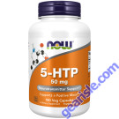 NOW Foods 5-HTP 50mg 180 Veg Capsules