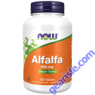 NOW Foods Alfalfa 650mg 250 Tablets