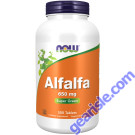 NOW Foods Alfalfa 650mg 500 Tablets