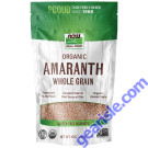 NOW Foods Amaranth Whole Grain Organic 16 oz.