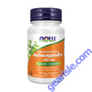 NOW Foods Ashwagandha 450mg 30 Veg Capsules