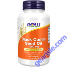 NOW Foods Black Cumin Seed Oil 1000mg Softgels